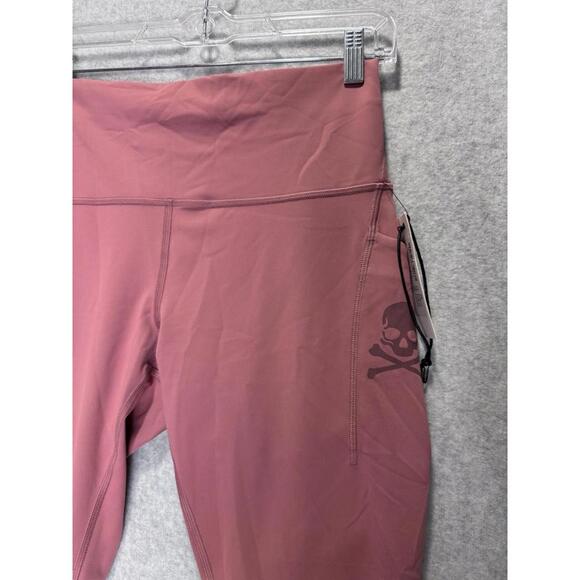NWT Lululemon SoulCycle Brier Rose Winder Train Tight 25" Pockets Size 10 Women - Picture 3 of 8